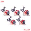 5Pcs/Lot Punk Animal Patch  Iron On Embroidery Patches For Clothing Thermoadhesive Patches On Clothes Hip Hop Patch For Clothes