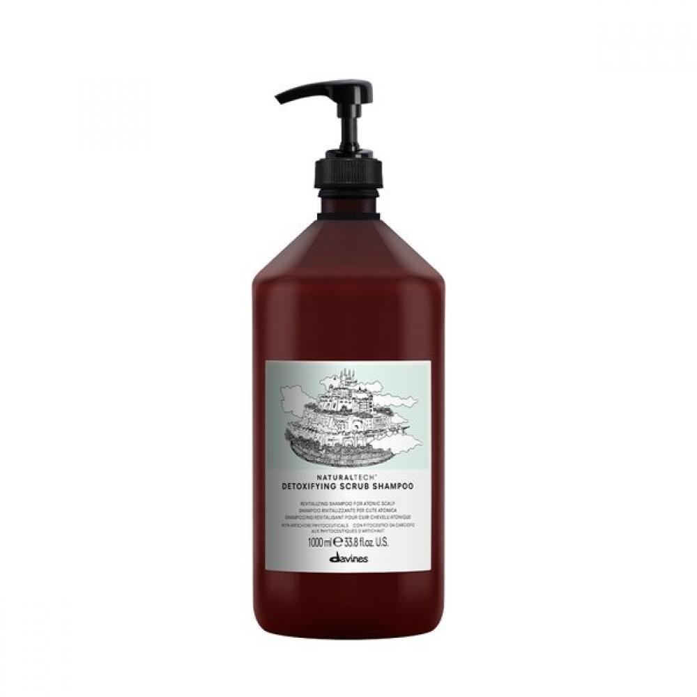 Davines Scrub Shampoo 1000ml + Nourishing Hair Building Pack 60ml Single option