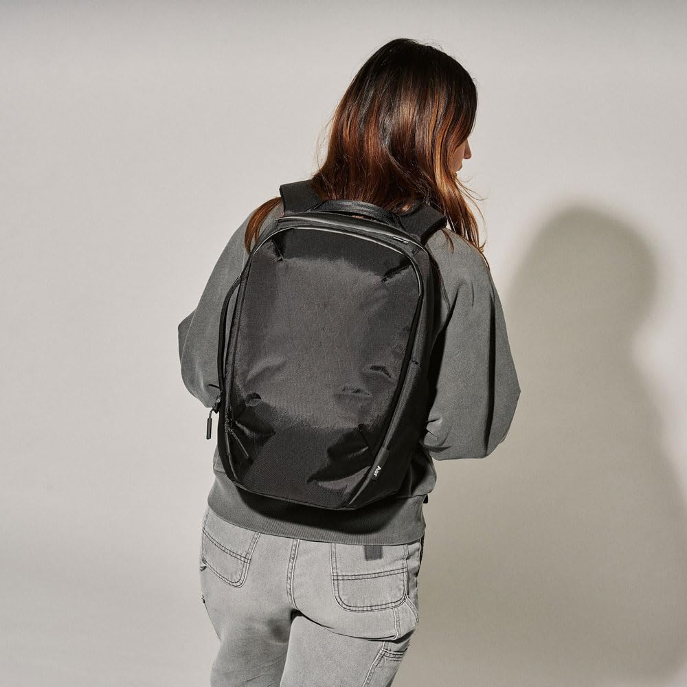 Aer Day Pack 3 Backpack 39014 Daypack Rucksack Business Commuting Business Trip Travel Unisex Nylon Black Waterproof Water Repellent Lightweight X-Pac