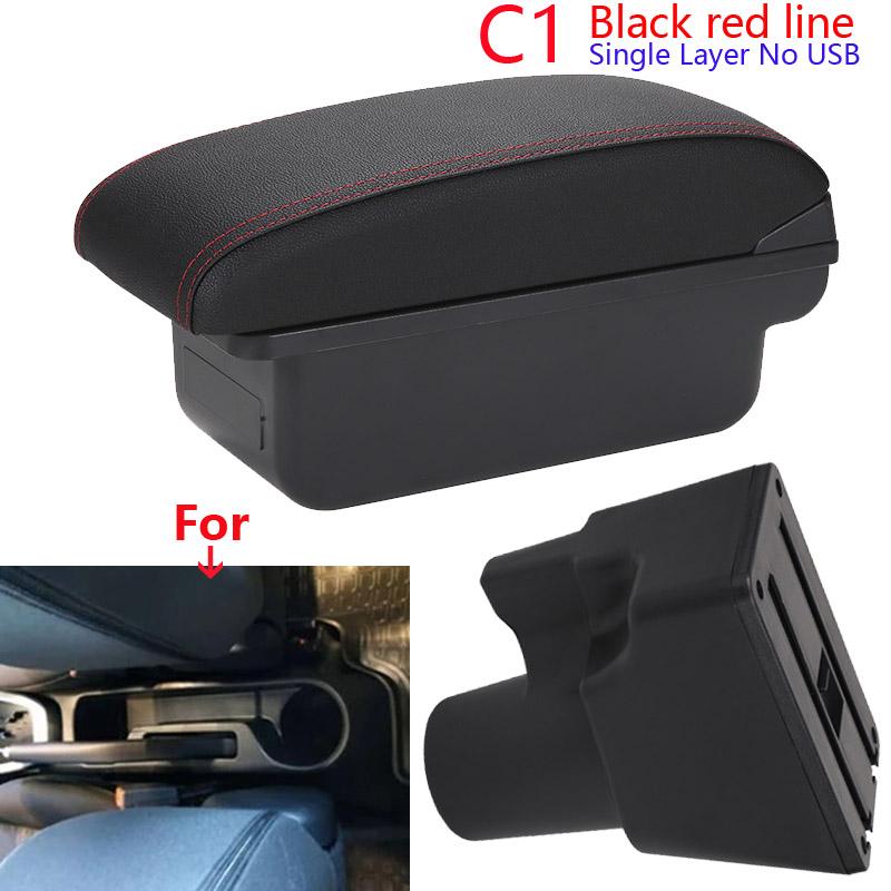 For Kia Picanto Armrest Box For Kia Picanto 3X-Line Interior Retrofit Parts Car Accessories Storage Box Simple Installation