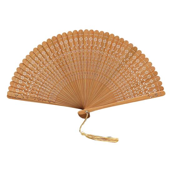 

Винтажный складной веер ручной работы из бамбука, веер для танцев в китайском стиле с ажурным узором, ручной веер для танцевальных выступлений, летний повседневный выход жёлтый