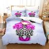 3D Kawaii Gorjuss Santoro Gorjuss Bedding Set Duvet Cover Sheet Printed Pillowcase Bed Full Queen King Size Comforter Bedroom