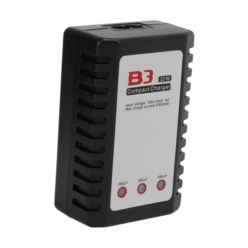 10W Balance Charger 7.4V 11.1V 2S 3S Fast Charging for RC Model Aircraft