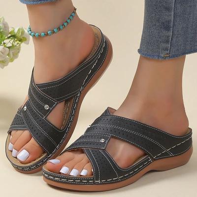 Summer Woman Shoes Sandals N-Slip Women Shoe Slides Shoes For Women Wedge Shoes Woman Plus Size Women Slippers Female Footwear