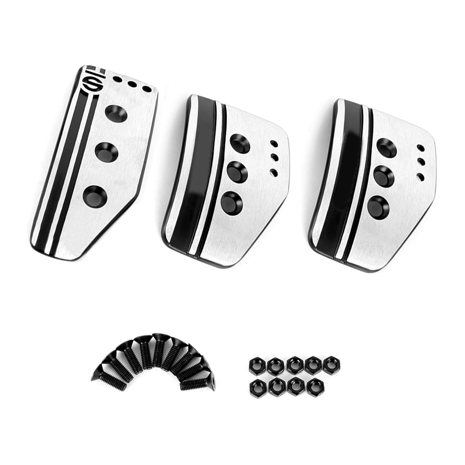 

Педали для ручного/автоматического управления автомобилем Подставка для ног Дроссельная заслонка Тормозные муфты Педаль с противоскользящим покрытием для улучшенного контроля и эстетики B