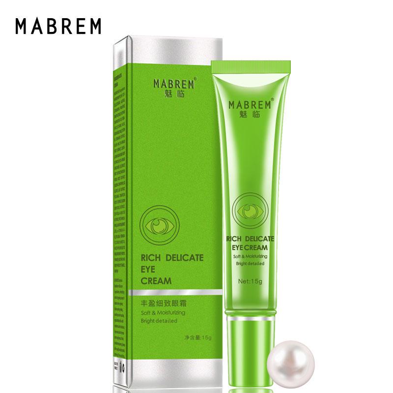 Rich And Delicate Eye Cream Anti-Wrinkle Anti-aging Peptide Collagen Repair Remover Dark Circles Fat Granule Moisturizing