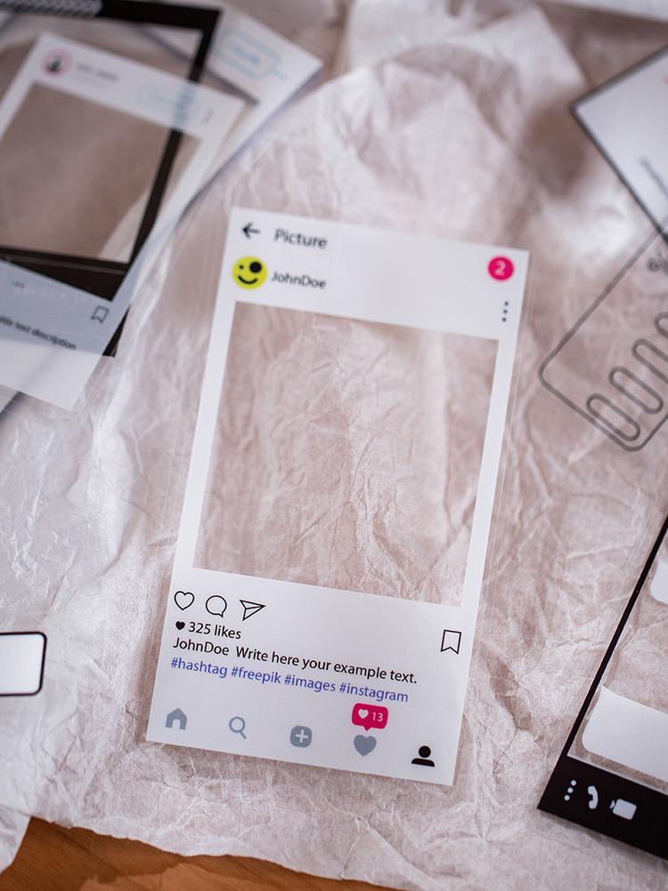 Retro Film & Photo Frame Journal Stickers Pack - DIY Collage & Pet Designs