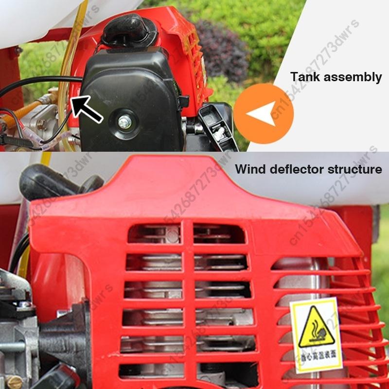 Garden Agriculture Backpack Gasoline Fruit Tree Sprayer Two-stroke High Pressure Fruit Tree Disinfection Multi-function Sprayer