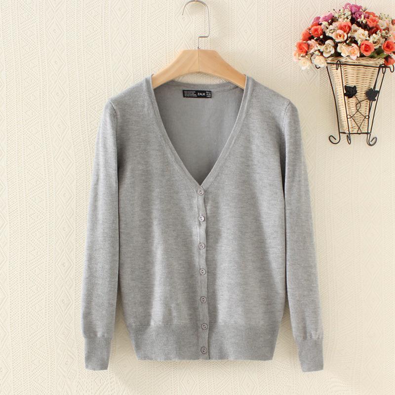 2025 Spring & Autumn Korean-Style Wool Cardigan Sweater, Plus Size, Women's Knitted Outerwear Top