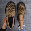 Leather Oxford Shoes for Women Pumps Fashion Slip on Paisley Women Shoes Square Mid Heels Platform Shoes Woman Loafers Plus Size