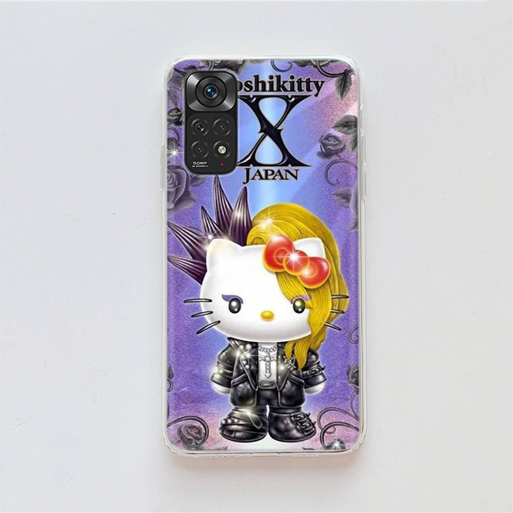 

Чехол KT74 Yoshikitty Sanrio для Samsung A04 A14 A23 A34 A54 M23 M33 M52 M53 Realme 10 9 C30S C35 C55 VIVO Y02S Y21 Y33S Y51 X80 Pro Прозрачный чехол Realme 10 олений
