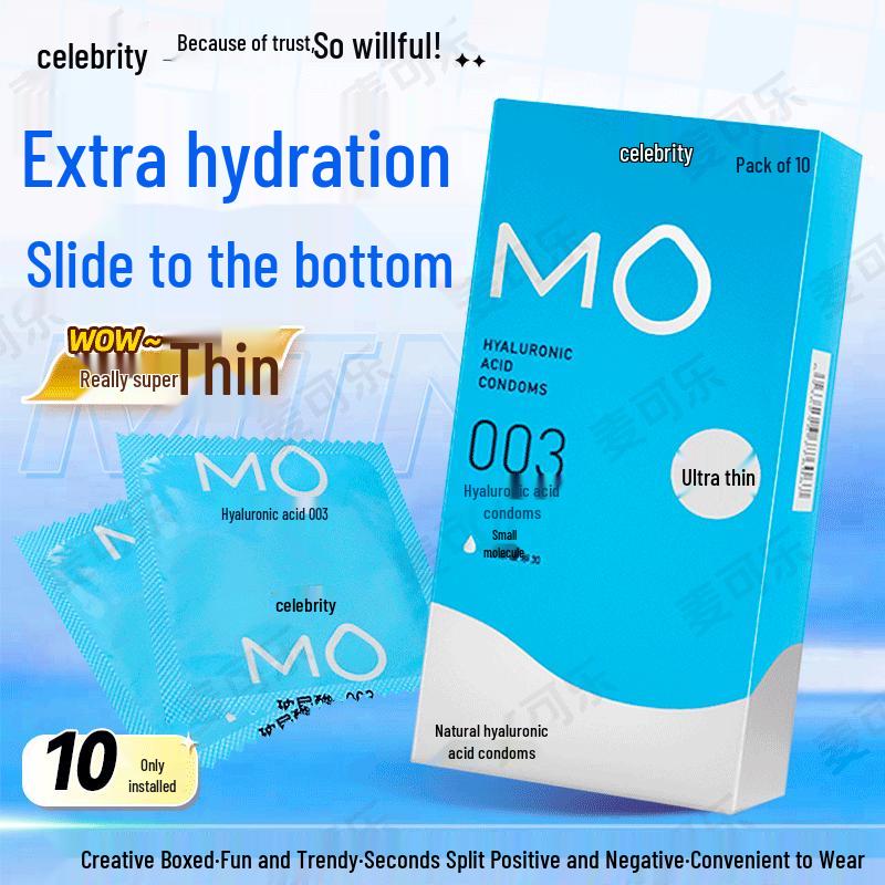 Celebrity Ultra-Thin Time-Delay Ribbed & Dotted Condoms - 10 Pack