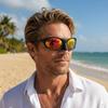 Trendige Unisex Polarized Radsport-Sonnenbrille: Retro, Bunte & Schützende Sportbrillen für den Außenbereich