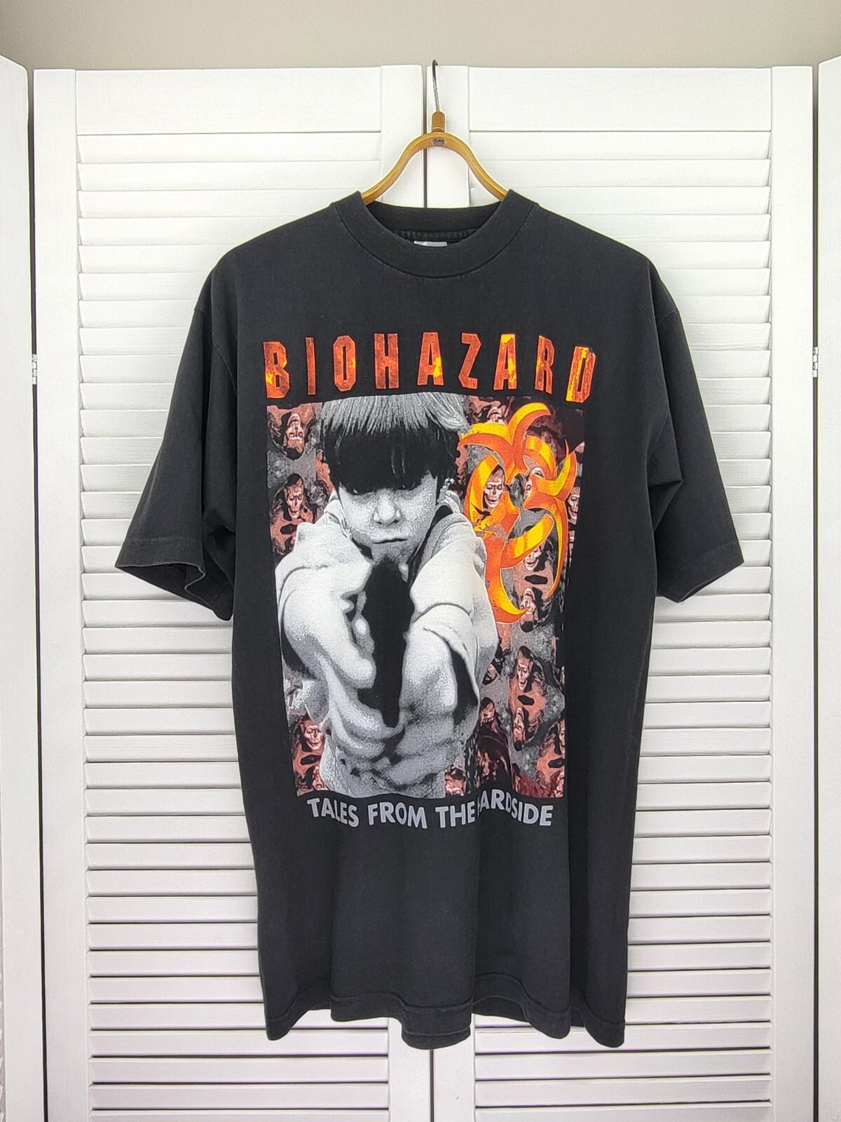 Vintage Biohazard T-Shirt, Tales From The Hard Side, NYHC S