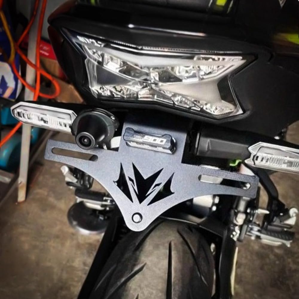 For Z900 Z900 2025 Model Accessories License Plate Frame Motorcycle Short Tail License Plate Bracket License Plate Frame Tail Organizer [Used]