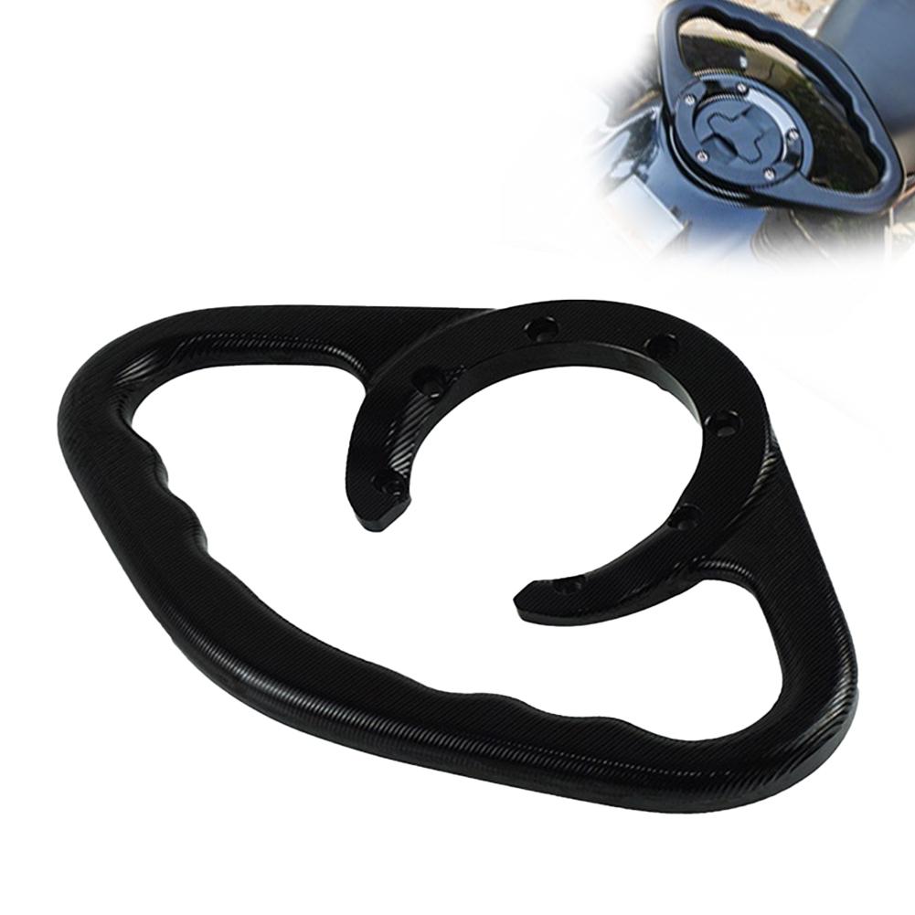 

Aluminum Motorcycle Fuel Tank Handle Rear Passenger Grab Bar for YZF600 CNC Machined for Durability and Secure Passenger Hold чёрный