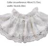 Cape Embroidered Lace Fake Collar Small high collar Double-layer Small Shawl Blouse Shoulders Decoration Wraps Doll Lapel Female