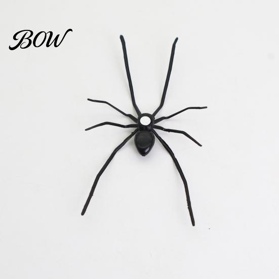 Halloween Home Decoration 3D Spider Fridge Magnet, Spooky Realistic Magnetic for Themed Decor Refrigerator, Car Surface, Garage Door, Parties, Office