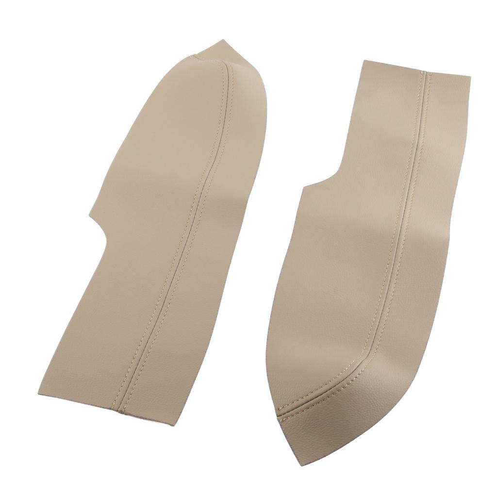 2 Teile/satz Mikrofaser Leder Front Tür Panel Armlehne Abdeckung Protector Kratzfest Ersatz für