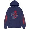 Große Version Pullover Europäische und Amerikanische Trendmarke Masken Trendige Herren R Bedruckter Hoodie Herbst- und Winter-Pullover-Oberteil