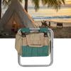 Heavy Duty Folding Stool Bag Multifunctional Gardening Folding Toolkit Stool for Gardeners
