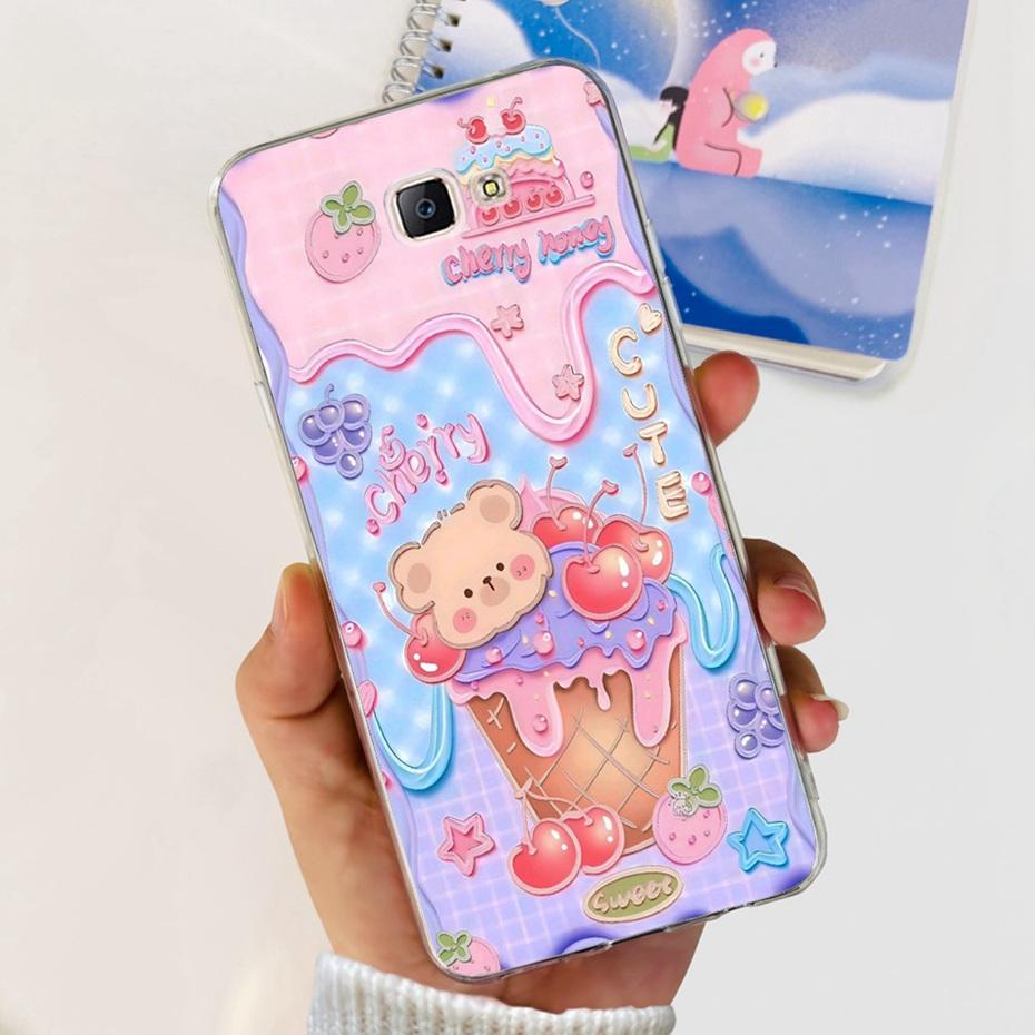 Lovely Painted Case For Samsung Galaxy J7 Prime On7 (2016) G610F G610Y Soft Silicone TPU Cover For Samsung J7Prime 2 Phone Cases