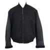 LOEWE Excellent condition 24 Stainless Steel wool and lambskin bomber jacket Jacket 50 blackUsed