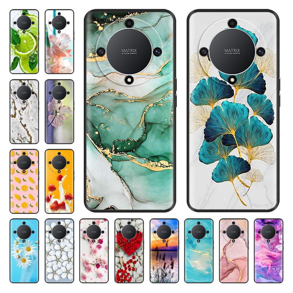 For Honor Magic5 Lite Case 2023 Silicone Back Cover TPU Phone Cases for Huawei Honor Magic4 Lite Magic 5 Lite Soft Funda Cartoon