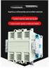 DELIXI CJ20-250A AC Contactor 220V/380V Single/Three-Phase Universal Industrial Use