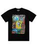 Übergroßes Baumwoll-T-Shirt Grafik MANTO Manto Sk8