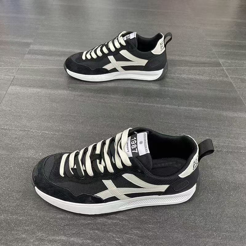 Men's Sports Shoes Spring and Summer New Low-top Men's Shoes Mesh Breathable Color Matching Versatile Comfortable Casual Shoes