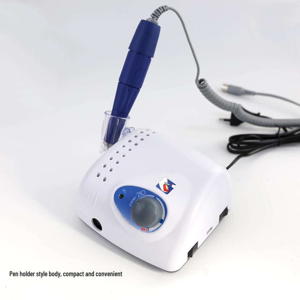 High-Speed 35,000 RPM Nail Drill: Gel Polish & Cuticle Remover, Cool Grinding