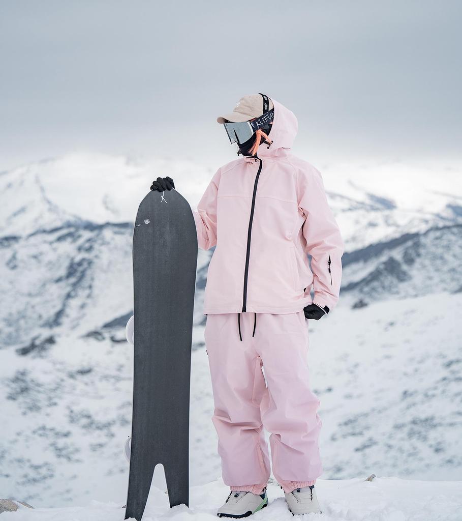 Unisex Venkovní Zimní Nadměrná Velikost Snowboardový a Lyžařský Set
