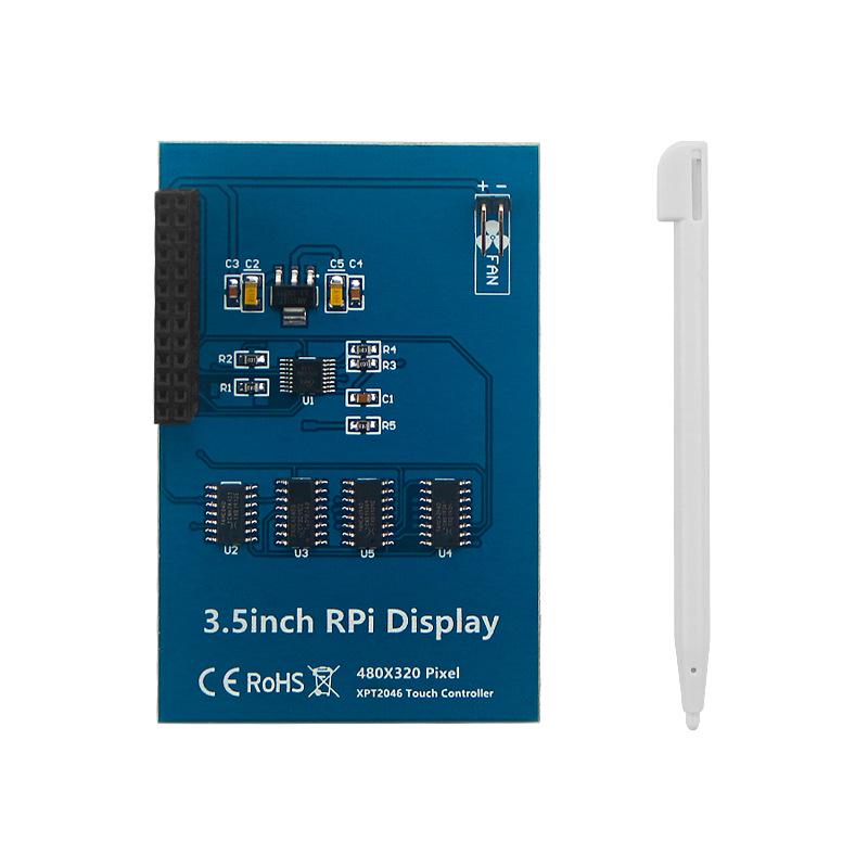 Raspberry Pi 4B/3B+ 3.5" HD Touchscreen Display for Pi 2/3B+