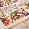 PC Office Cabinet Hot Game Zenless Zone Zero Large Non-slip Desk Mat Kawaii ZZZ Burnice White Mouse Pad Laptop Anime Girl Carpet