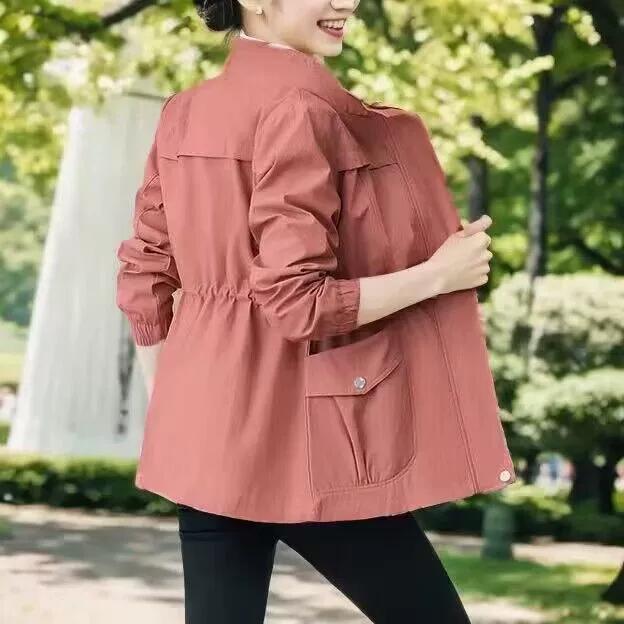 Spring Women's Jackets Causal Windbreaker Famale Thin Basic Coat Lightweight Jacket Outwear Women Clothing