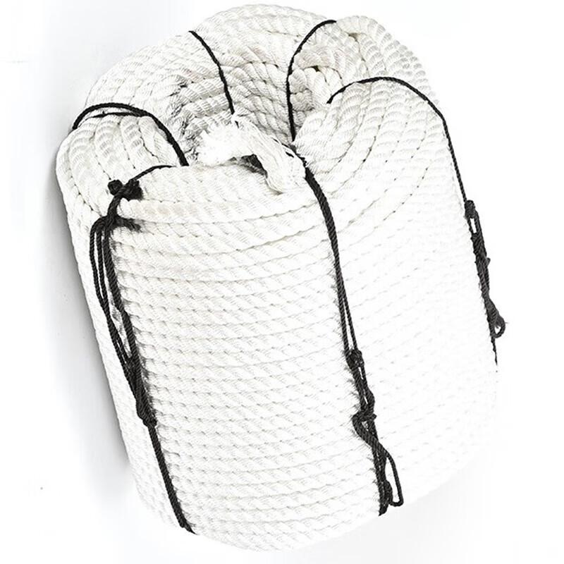 Lion Minister Heavy-Duty White Three-Strand Polypropylene Nylon Rope