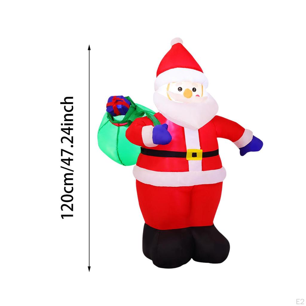 Christmas Inflatable Decoration Ornament Funny Figure with Lights Xmas Decor