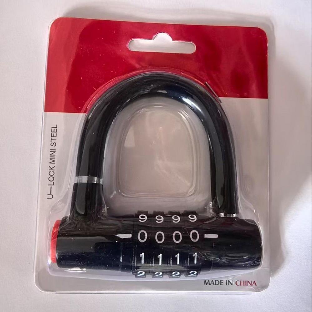 Lock For Bike Padlock With Code Waterproof Padlock Anti-Theft Bike Locker For Backpack Men Women Travel Outdoor Motorcycle
