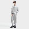 New FILA Sweatshirt Unisex M377 Cloud Gray Heather Gray F51U348297F-MG