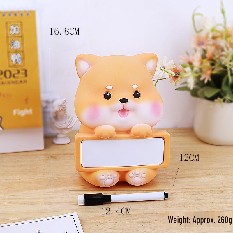 Korean Cute Pig Children's Money Box | Internet Celebrity Cartoon Drop-Proof Silicone Piggy Bank Ornament