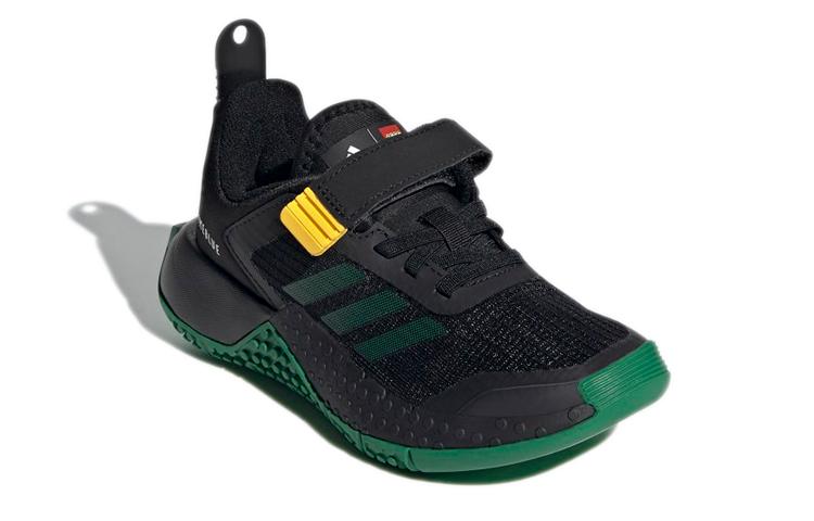 LEGO X Adidas Sport K Low Top Kids' Running Shoes Black Green Kids' FZ5441
