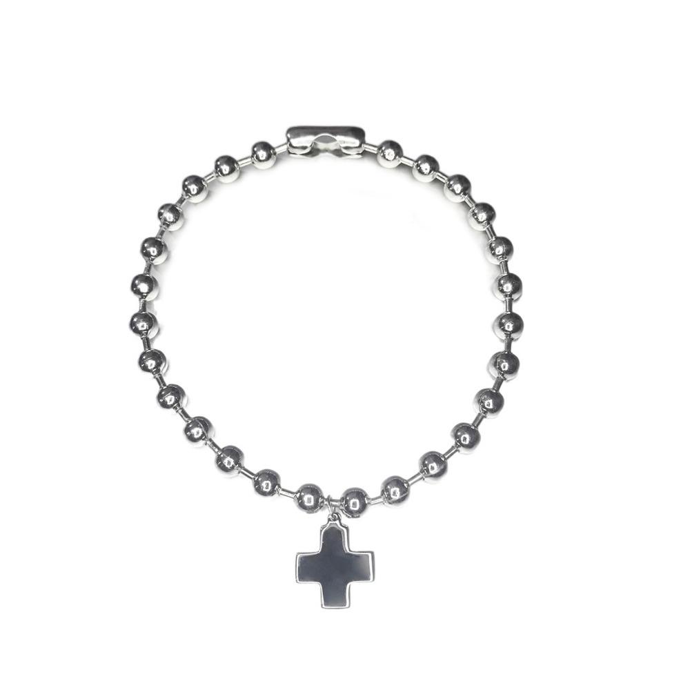 

Choker Style Round Beaded Chains Punk Korean Hip Hop Charms Necklace Goth Accessory Necklace