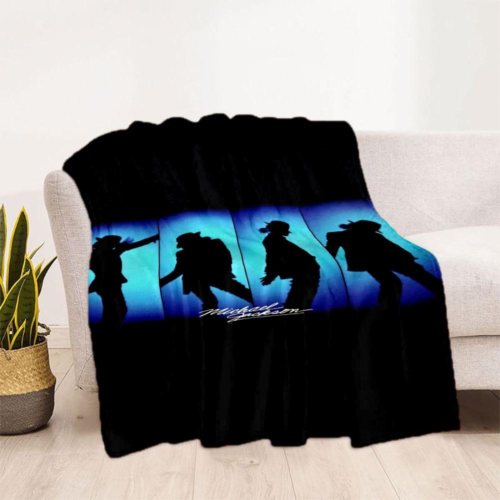 Michael Jackson 68 Blanket Warmthful Decor Great for Bedding Picnics Seaside for All Occasions Stylish Decor Gifts For Family Or Friends