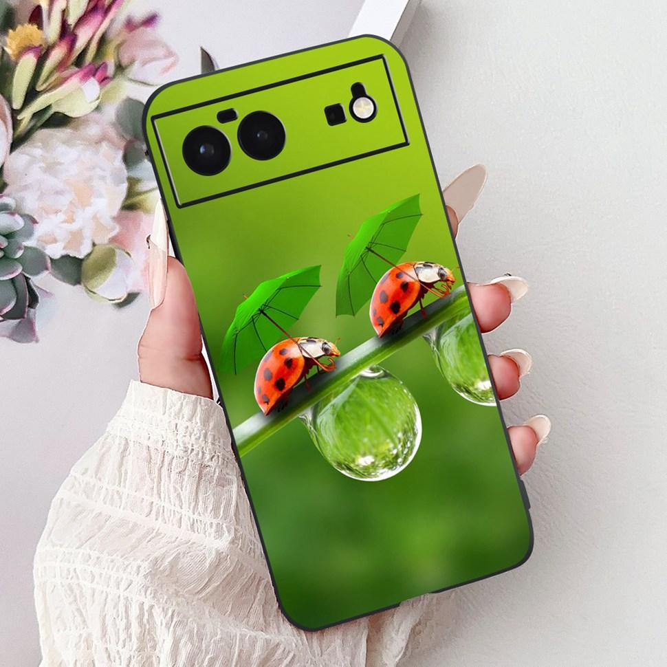 Für Google Pixel 6 Hülle Niedliche Tiere Weiches Silikon Handyhüllen Für Google Pixel 6 Pixel6 Hülle Ultra-dünne TPU Rückseite Gehäuse