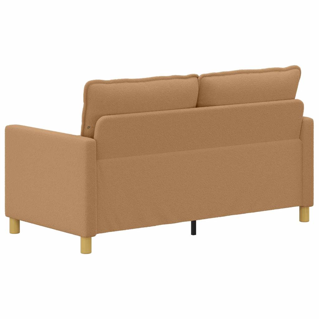 Sofa Beige 156 X 81 X 87.5 Cm Fabric