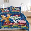 Toy Story Characters Print 3Pcs Bedding Setduvet Cover With 2 Bedropillowcase Home Birthday Gift