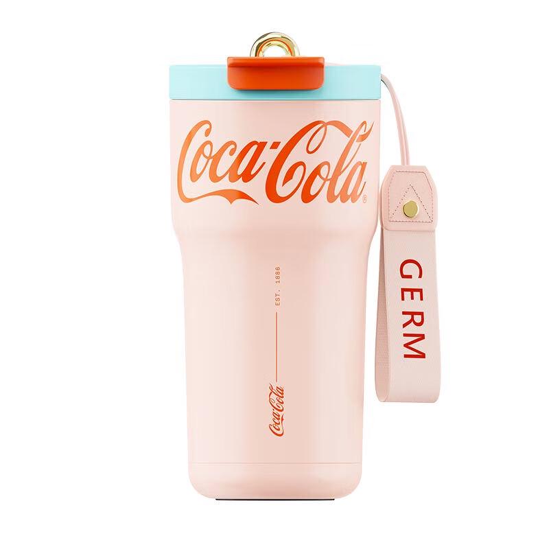 Тонкая термобутылка из нержавеющей стали Germ Coca-Cola с совместным брендингом