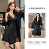 Sexy Pajamas Women'S Lace Suspender Nightgown Passion Temptation Nightgown Erotic Underwear Two-Piece Set Sent On Behalf Of