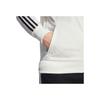 Adidas Originals Adicolor Firebird Track Logo Print Striped Loose Fit Stand Collar Long Sleeve Jacket Women Jackets White JF6547